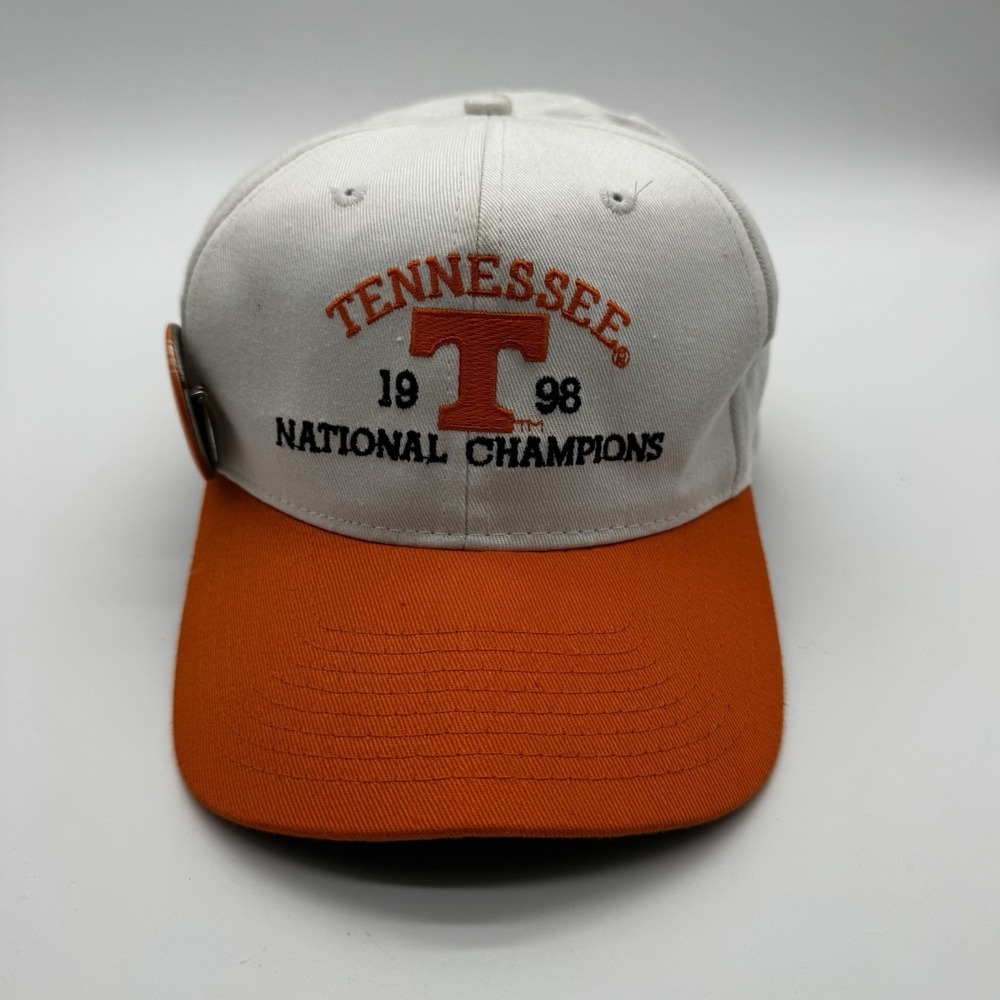 Vintage 1998 Tennessee Volunteers National Champions Hat Snapback Cap VTG 90s